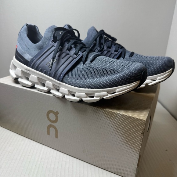 ON Cloud Running Women’s Cloudswift 3 Shoes All Blue/White Bottoms Size 10 - Picture 1 of 12